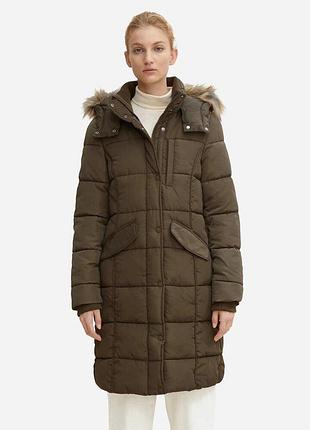 Пальто tom tailor 1032489*91 женск. хаки 3xl (195 911)