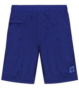 Шорти stone island shorts nylon blue 7615b0243 v0022