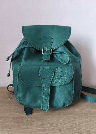 Кожаный рюкзак asos