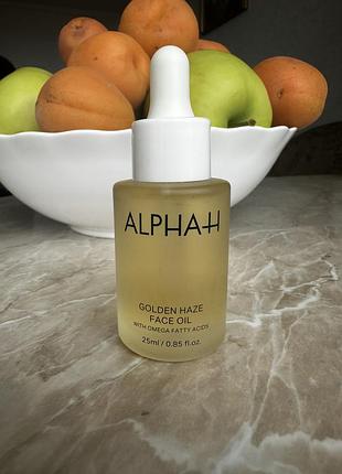 Alpha-h golden haze face oil олія для обличчя «золотий туман»