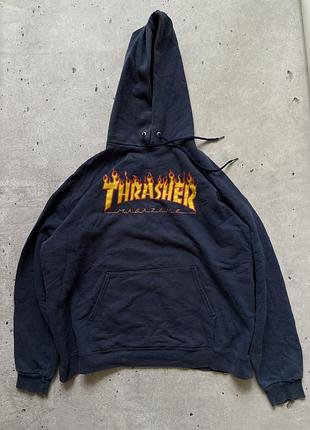 Оригінальне чоловіче худі thrasher flame logo hoodie