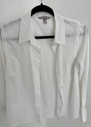 Класична біла сорочка h&m