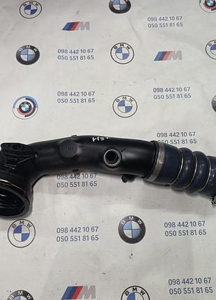 Патрубок интеркулера левый 3.0 n55 bmw x5 e70 e71 07-13 13717588268, 7588268,23557610, 70380530, 13717601875