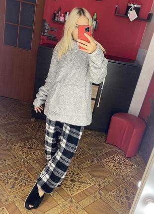 Пижамка теплая комбинированная 🤗🤗