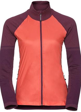 Бігова термокуртка жіноча odlo velocity element або zeroweight warm hybrid