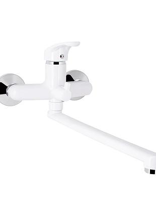 Смеситель для ванны brinex 36w 005 длинный (k35)
