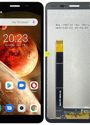 Дисплей + сенсор blackview bv6600 / bv6600 pro / bv6600e black - p/n: fpc-y88724 v01
