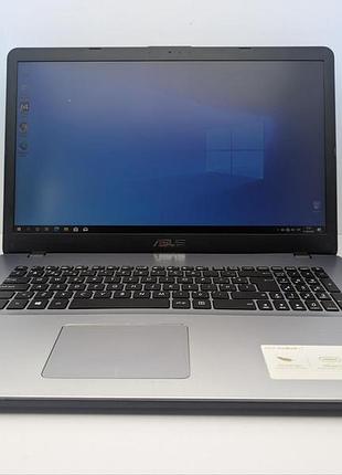 Ноутбук asus vivobook 17 /intel i3-6006u/8gb-ddr4/ssd-120gb/intel hd graphics 520/15.6" hd+ б/в
