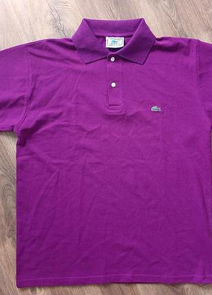 Брендовая футболка поло lacoste.