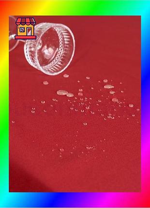 Bs скатертина столова ecotton best mix duck 170х200 см червона водовідштовхуюча для кафе і ресторану о bas77/n