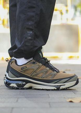 Чоловічі кросівки salomon xa pro street thinsulate gore-tex khaki / smb+ 🔗