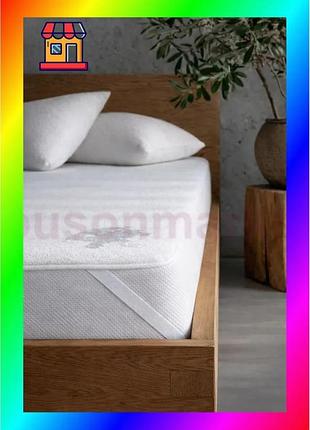 Bs наматрасник aqua stop best mix ecotton premium comfort 200х200 см водонепроницаемый махровый. bas77/n