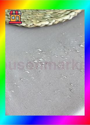 Bs скатертина ecotton duck best mix водовідштовхувальна сіра 170х200 см для дому та ресторану стійка д bas77/n