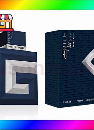 Bs парфюмерная вода gentle best mix marine rich ruitz men 85мл аромат для мужчин парфюмерия с цветочны bas77/n