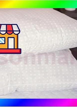 Bs подушка ecotton 60х60 best mix см бежевый пухово-перовая для сна мягкая и упругая гусиное перо пух bas77/n