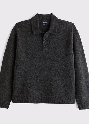 Светр поло чоловічий abercrombie & fitch . m . в складі вовна