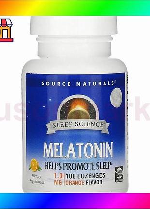 Bs мелатонін 1мг смак best mix м'яти sleep science для здорового сну та розслаблення 100 таблеток для bas77/n