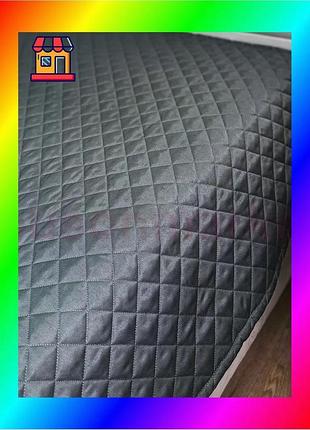 Bs покрывало ecotton антиаллергенное best mix 220х240 см серое микрофибра для кровати двухстороннее по bas77/n