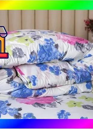 Bs одеяло ecotton двуспальное best mix евро 200х210 см антиаллергенное стеганое из бязи для детей и ал bas77/n