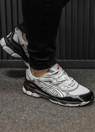 Жіночі кросівки asics gel nyc ‘gravel black’ / smb+ 🔗