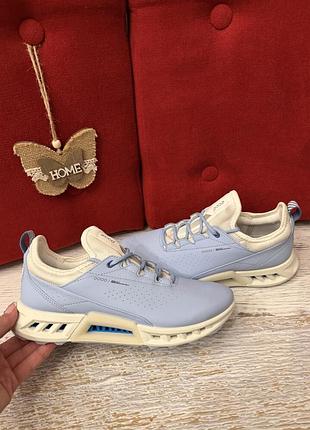 Шкіряні фірмові кросівки ecco gore-tex 36р.