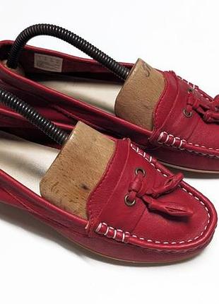 Натуральная кожа женские мягкие мокасины туфли от clarks