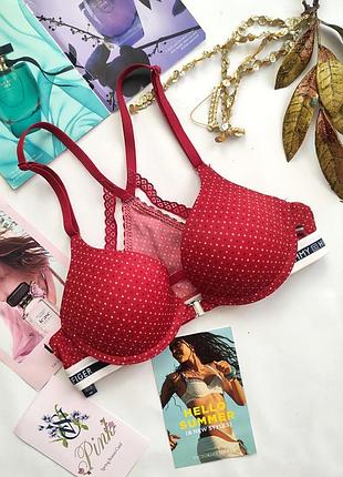 Tommy hilfiger 75a 34a 70b 32b push up бюстральтер застібка спереду томмі