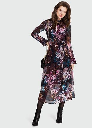 Платье who what wear dark floral dress