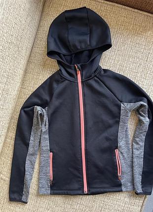 Спортивна кофта утеплена h&m 134-140