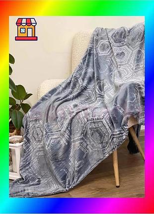 Bs плед ecotton 200х220 best mix см well soft серый микрофибра покрывало для двуспальной кровати тепло bas77/n