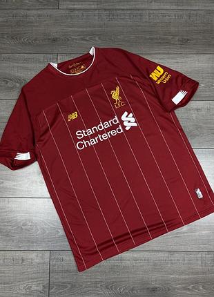 Оригінальна футбольна футболка джерсі liverpool 2019/20 home football shirt soccer jersey new balance