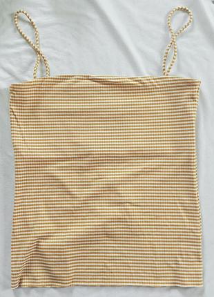 Топ/майка h&m в полоску