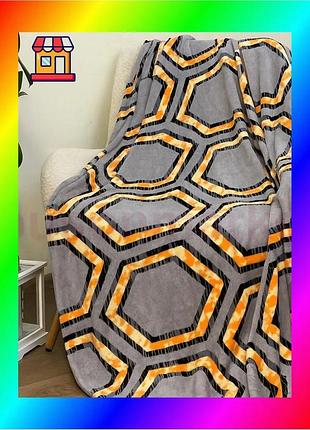 Bs плед ecotton 150х220 best mix см микрофибра well soft серый покрывало для кровати мягкое и теплое bas77/n