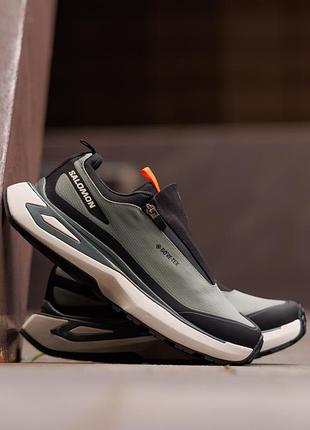 Salomon odyssey elmt gore-tex black khaki orange
