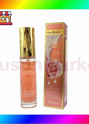 Bs подтягивающая цветочная сыворотка best mix с лепестками розы kiss beauty 35ml антивозрастная сыворо bas77/n