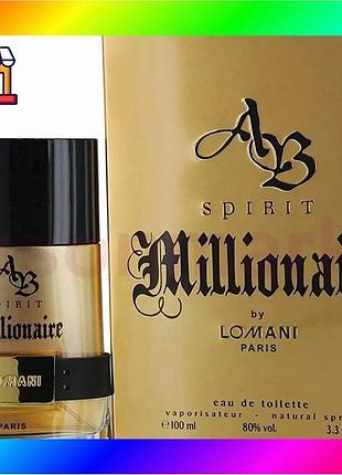 Bs мужской парфюм ab best mix spirit lomani edt 100ml древесно-пряной аромат для мужчин с фруктами и с bas77/n