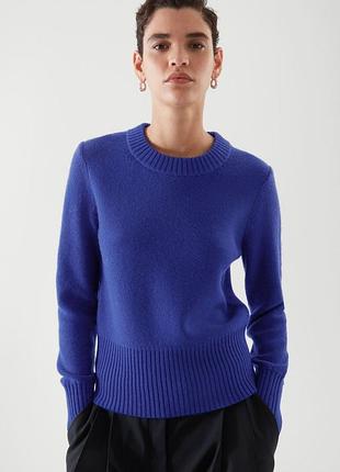 Cropped wool jumper cos светр джемпер cos