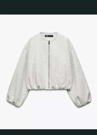 Бомбер zara