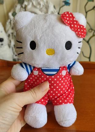 Оригінал hello kitty sanrio 2012 / м'яка іграшка хелло кетті в горошок