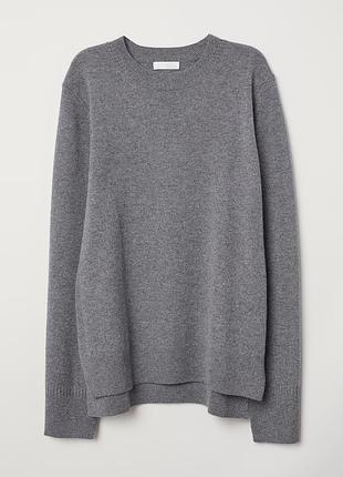 Жіночий кашеміровий светр h&m xl-l