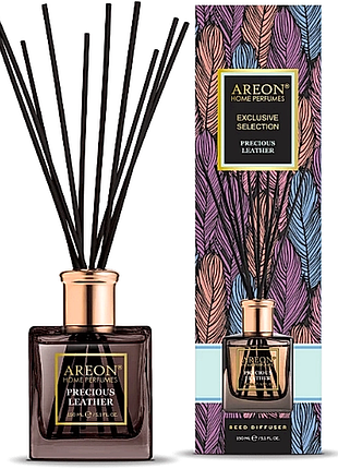 Ароматизатор 150ml areon нome perfume exclusive selection precious leather дорогоцінна шкіра