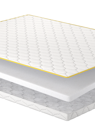 Матрац aura 120x200 см ортопедичний, комфортний для спальні, mtl-142293
