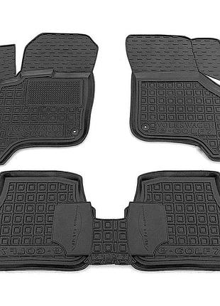 Килимки салона volkswagen golf 7 2012-2019 avto-gumm 11324