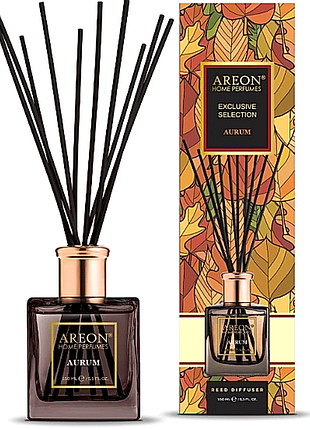 Ароматизатор 150ml areon нome perfume exclusive selection aurum золото