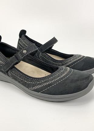 Жіночі туфлі балетки easy spirit lownsdale із ремінцем (розмір 38.5 / 25 см)