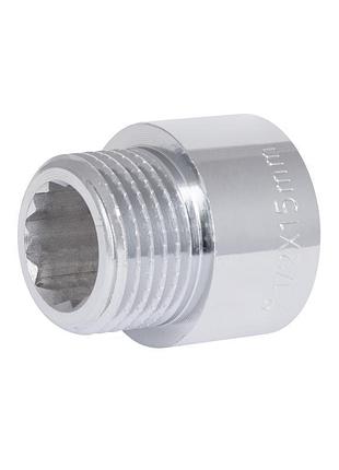 Удлинитель хромированный thermo alliance forte 1/2"вз, l=15 мм taf1301515