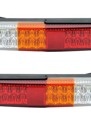 Задній ліхтар прямокутний 12v 220*50*50мм led-20 ceray 7254773 проводом