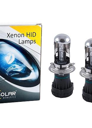 Лампа бі-ксенон h4 6000k 35w solar 1460 2шт уп
