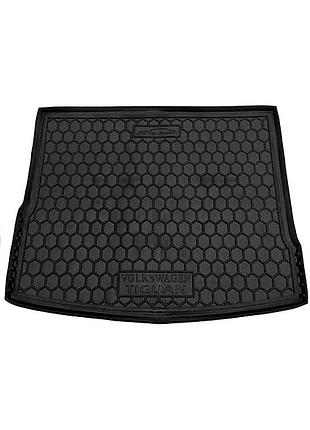 Килимок багажника volkswagen tiguan 2016 пластик avto-gumm 211613