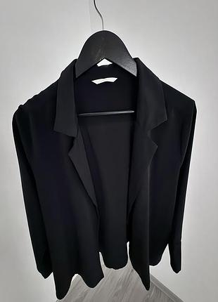 Чорна сорочка/накидка h&m
